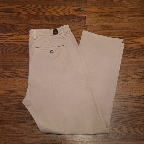 AG Adriano Goldschmied Men's Classic SLIM KHAKI Chinos Pants Sz 36R - Picture 1 of 8